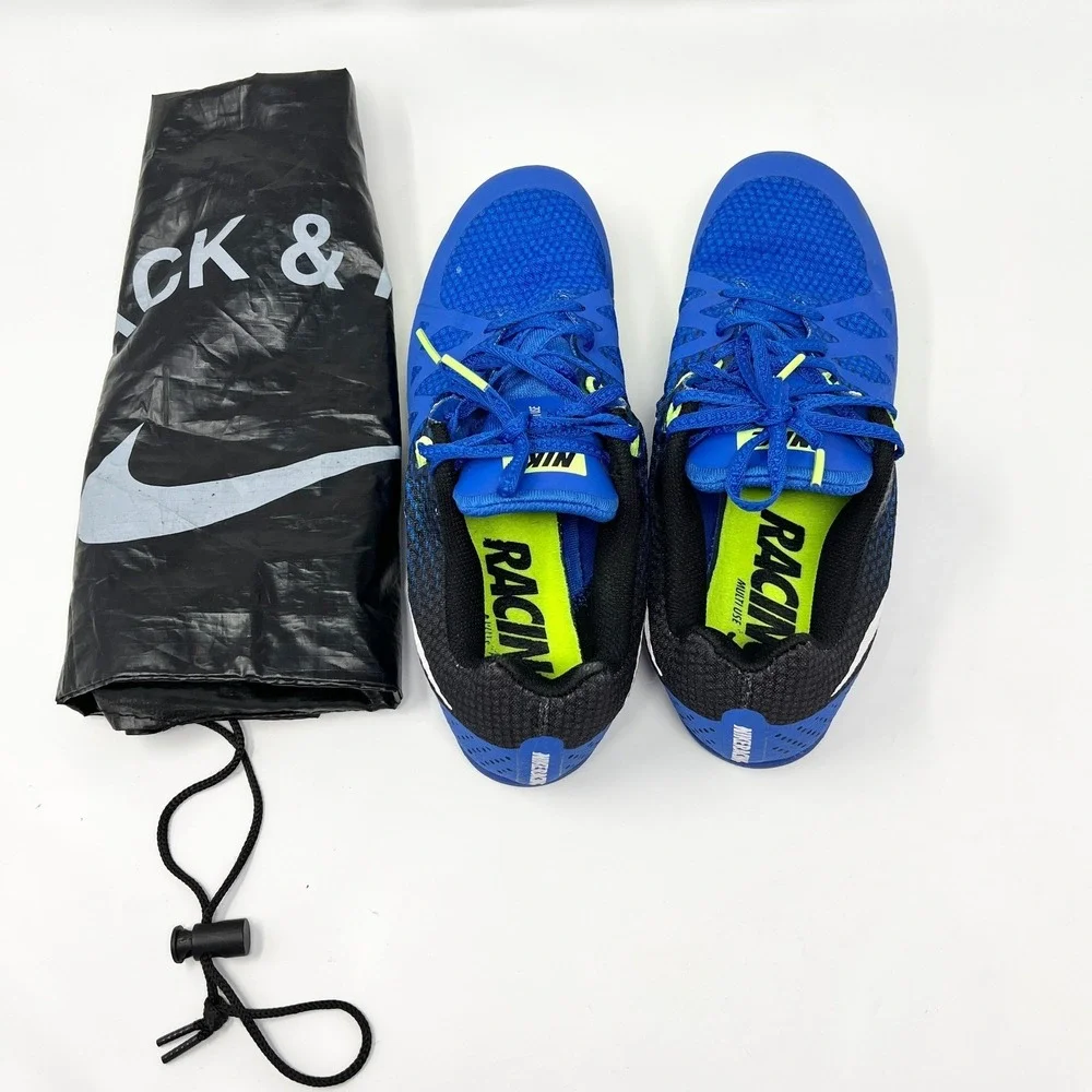 Nike‎ Zoom Rival M 8 Track & Field Blue Cobalt Men's Size 9 806555-413 w/ Bag